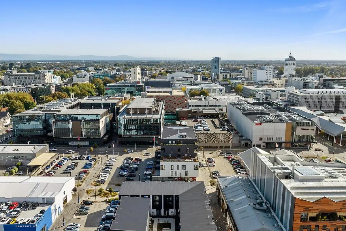 Bright & Airy On Tuam - 2Bedroom Apartment Christchurch