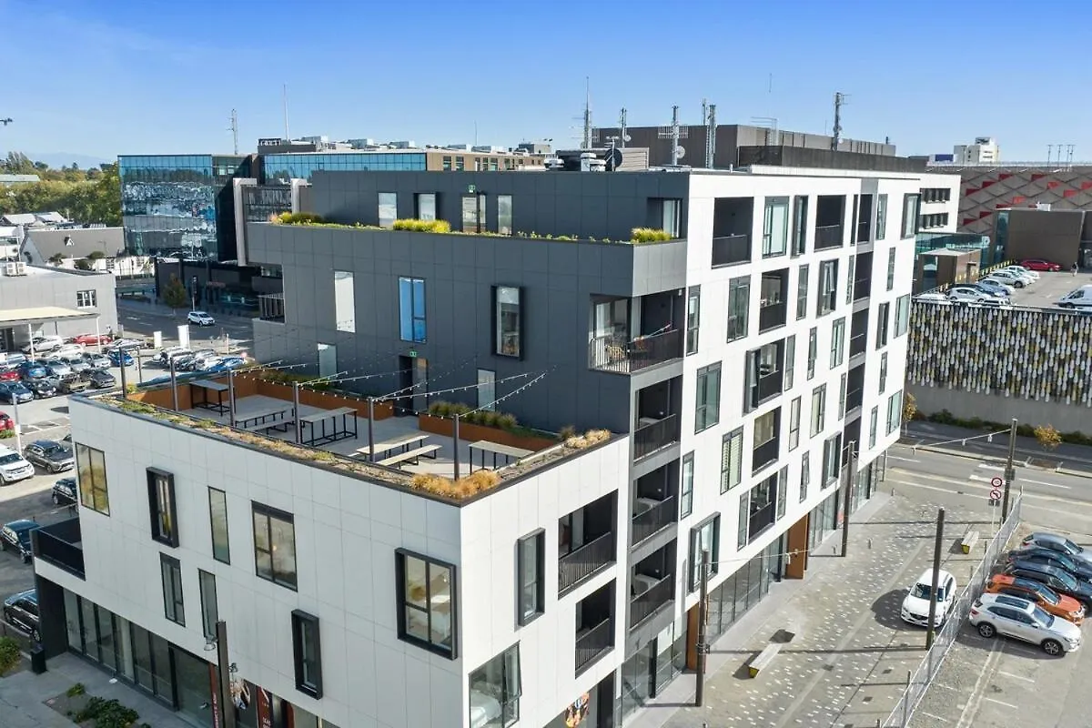 Bright & Airy On Tuam - 2Bedroom Apartment Christchurch