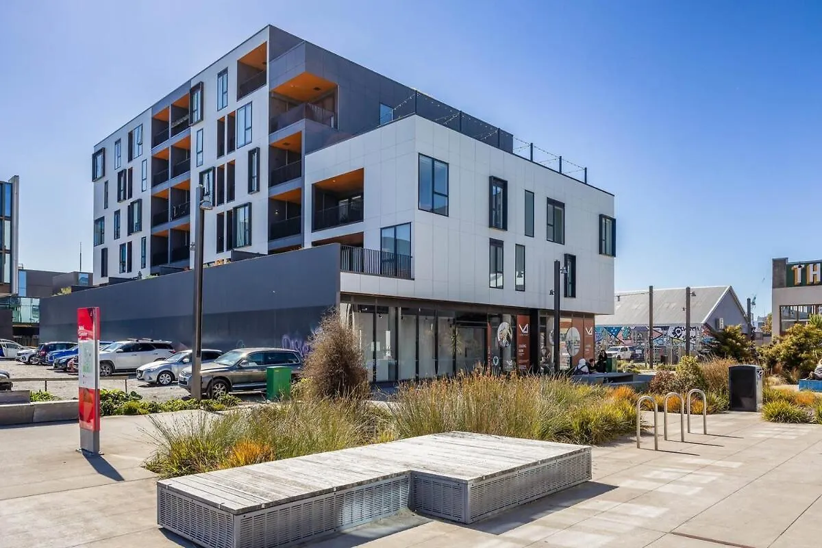 Bright & Airy On Tuam - 2Bedroom Apartment Christchurch