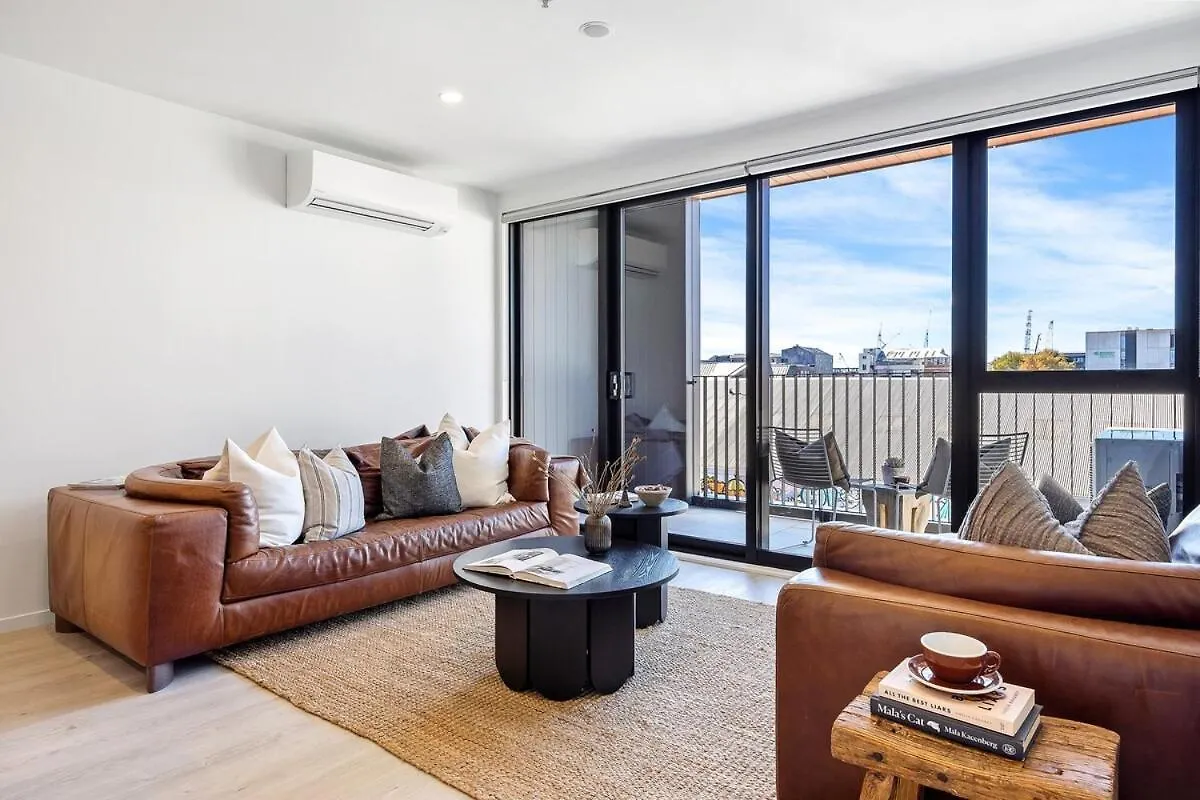 Bright & Airy On Tuam - 2Bedroom Apartment Christchurch